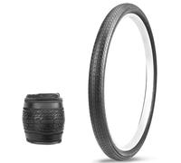Meghna 1x pneus VTT 20/24 / 26x1.75 Pouces pneus de vélo vélo de Route, VTT, vélo électrique, vélo Hybride, vélo Hors Route pneus pliants pneus antidérapants (26x1.75)