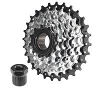 MEGHNA Roue libre pour vélo électrique 7/8 vitesses 11-28 Teeth/11-32 Teeth Screw On Multiple Freewheel (7S-11-28T)