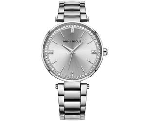 Megir Mini Focus Diamond MF0031L-3 - Femme - 38 mm - Analogique - Quartz - Verre minéral