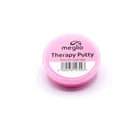 Meglio Mastic thérapeutique pour la main - Entraînement de la force et soulagement du stress - Mastic d'exercice des mains pour adultes et enfants - Force résistive variable (rose XXXL, 53 g)