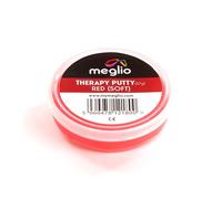 Meglio Pâte de Rééducation Main, Souple, Rouge, 57g