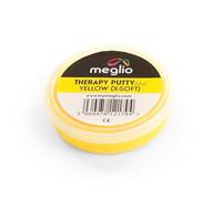 Meglio Pâte de Rééducation Main, X-Souple, Jaune, 53g