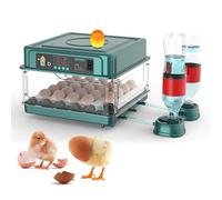 MegLob 30 Incubateurs D'oeufs De Poulet, Incubateurs D'oeufs Automatiques De Taille Moyenne pour Les Œufs À Éclos, Turner Automatique avec Un Contrôle De La Température Et De L'humidité