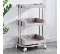 MegLob Chariot De Salon De Beauté De Luxe, Chariot Roulant Pour Soins Du Visage, Table D'appoint Pour Esthéticienne Professionnelle, Chariot Organisateur D'outils De Coiffure,Blanc