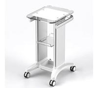 MegLob Chariot De Soins Du Visage En Acrylique, Support De Rangement À Roulettes Pour Esthéticienne, Chariot De Travail Pour Salon De Beauté Peu Encombrant, Chariot De Service Pour Équipement De Spa
