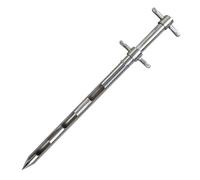 MegLob Échantillonneur À Sonde À Grains En Acier Inoxydable 304 De 25 Mm De Diamètre - Convient Aux Industries De L'agriculture, Du Ciment Et Des Engrais, Conçu Pour L'échantillonnage,150cm