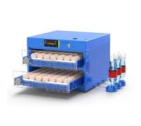 MegLob Grand Incubateur D'oeufs, Incubateur D'oeufs À Air en Difficulté Numérique, Incubateurs D'œufs pour Les Œufs À Éclos, avec Un Virage Automatique Et Un Écran LED D'affichage des Œufs,128 Eggs