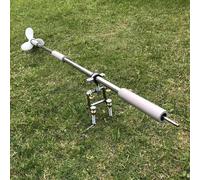 MegLob Hélice Alimentée par Perceuse Électrique Montée sur Support pour Bateaux ; Moteur De Pêche À La Traîne/Outil De Propulseur Manuel ; Hélice De Kayak Gonflable Portable