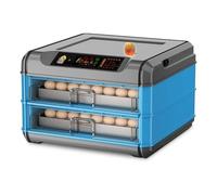 MegLob Incubateur Automatique pour Œufs À Couver, Incubateur De 128 À 140 Œufs avec Retournement Automatique Et Contrôle De L'humidité, Incubateur D'œufs De Poule avec Contrôle De La Température