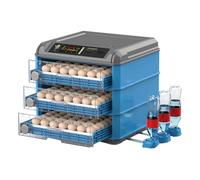 MegLob Incubateur D'œufs Grande Capacité, 128 À 500 Œufs De Poule pour L'éclosion, Incubateur Automatique avec Retournement Automatique des Œufs Et Contrôle De L'humidité, Mire-Œufs Intégré,192 Eggs