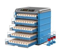 MegLob Incubateur D'œufs Grande Capacité, 128 À 500 Œufs De Poule pour L'éclosion, Incubateur Automatique avec Retournement Automatique des Œufs Et Contrôle De L'humidité, Mire-Œufs Intégré,500 Eggs