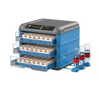 MegLob Incubateur D'œufs Grande Capacité, 128 À 500 Œufs De Poule pour L'éclosion, Incubateur Automatique avec Retournement Automatique des Œufs Et Contrôle De L'humidité, Mire-Œufs Intégré,300 Eggs