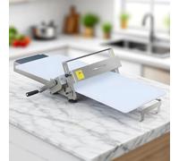 MegLob Machine À Laminer La Pâte Manuelle, Laminoir À Pâte Feuilletée Commerciale Et Rouleau À Fondant, Le Laminoir À Pâte Comprend Des Rouleaux Antiadhésifs Avec Contrôle De L'épaisseur,A