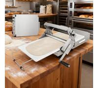 MegLob Machine À Laminer La Pâte Manuelle, Machine À Rouler La Pâte Antiadhésive Réversible Pratique, Laminoir À Pâtisserie Pour Croissants, Fondants, Pizza,M