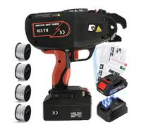 MegLob Machine Automatique D'attache De Barres D'armature, Outil De Torsion De Fil Électrique Sans Fil, Machine D'attache De Niveau De Barres D'armature De Luxe Pour Barre D'acier