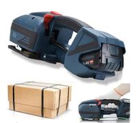 MegLob Machine De Cerclage Électrique Avec Batterie De 4000 Mah, Machine De Cerclage Automatique Pour Emballage De Palettes, Kit D'outils De Cerclage Portable Léger Pour Emballage,1 battery