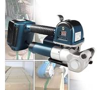 MegLob Machine De Cerclage Électrique Solide, Outil De Cerclage Automatique Industriel Avec 2 Batteries, Outil De Cerclage Automatique Industriel Pour Un Emballage Rapide