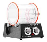 MegLob Machine De Polissage Magnétique Rotative, Mini Gobelet De Polissage De Bijoux, Polisseuse Électrique, Machines De Finition Rotatives De Bijoux, Machine De Polissage Magnétique pour Bijoux