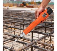 MegLob Outil De Crochet De Nouage De Liaison De Barres D'armature Semi-Automatique, Machine De Fixation De Barres D'acier Portable, Noueur Professionnel De Cage En Fer De Ferme De Ranch