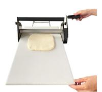 MegLob Plastifieuse À Pâte À Croissants, Machine À Laminer La Pâte Commerciale, Laminoir À Pâte En Acier Inoxydable, Épaisseur Réglable Pour Croissants, Pizza, Pâtes, Boulangerie,Model 300