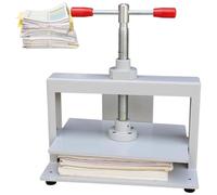 MegLob Presse À Papier Manuelle A4, Machine À Aplatir Les Reçus Financiers, Idéale Pour La Presse À Reliure, Kit De Reliure Portable Pour Livre De Bricolage, Kit De Presse À Fleurs