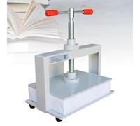 MegLob Presse À Papier Manuelle, Outil De Presse De Papier Pour Reçus Financiers, Outil De Restauration Et De Lissage De Vieux Livres, Machine À Relier Robuste Et Projets De Bricolage