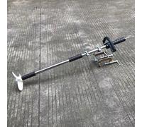 MegLob Propulseur Portatif en Métal pour Bateaux De Pêche Et Kayaks ; Hélice Alimentée par Une Perceuse Électrique avec Pince Et Support ; Hélice Manuelle Orientable Montée sur La Poupe