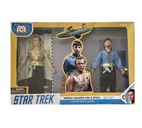 Mego- Star Trek - Pack 2 Figurines Mirror Universe Spock & Kirk 20 cm, Cranberry