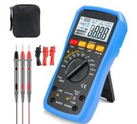 Mégohmmètre Multimètre 2in1, Testeur de Résistance d'isolement 20GΩ 1000V | Megger Tester 600V AC DV, PI/DAR, Tension Résistance Capacité Meter pour équipements électriques, Transformateurs, Moteurs