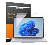MEGOO [2 Pièces] Microsoft Surface Laptop Studio 2/1(14.4“) Verre Trempé Protecteur,Haute transparence/Verre transparent HD,Compatible avec Surface Slim Pen 2