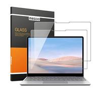 MEGOO [2 Pièces] Verre Trempé Protection pour Microsoft Surface Laptop Go 2(2022 Version)/Surface Laptop Go(2020 Version), Dureté 9H/ Anti Rayures/sans Bulles/HD Transparent