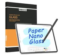MEGOO Protecteur d'écran en verre trempé Paper Feel pour Surface Pro 12 pouces (2025) - Écriture semblable à du papier, protection 9H, anti-reflets, contrôle précis du stylet, lot de 2