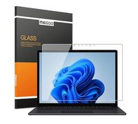 MEGOO protection d'écran verre trempé pour Surface Laptop 5 13,5",Dureté 9H/Clarté de la rétine,Compatible avec Microsoft Surface Laptop 5/4/3/2/1