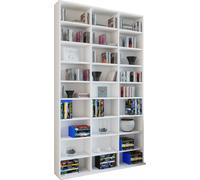 Megosa Maxi Étagère 27 cases de rangement, blanc.
