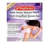 MegRhythm Patch Chauffant Bonne Nuit Parfum Lavande x5