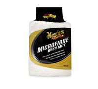 Meguiar´s Gant de Lavage en Microfibres 7 B (M) US Blanc | Gant de toilette réutilisable super épais pour une finition de voiture d'exposition et est sans danger pour les manteaux