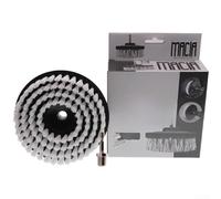 Meguiars Brosse à disque pour perceuse M14 en nylon 150 mm Blanc