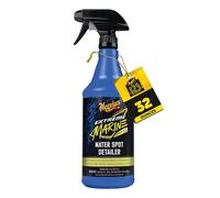 Meguiar's Extreme Marine Water Spot Detailer - Détachant à l'eau dure qui offre plus de brillance et de protection en un seul spray avancé de détails marins - Formule non abrasive, spray de 946 ml