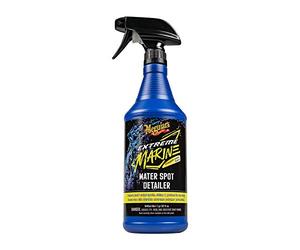 Meguiar's Extreme Marine Water Spot Detailer - Détachant à l'eau dure qui offre plus de brillance et de protection en un seul spray avancé de détails marins - Formule non abrasive, spray de 946 ml