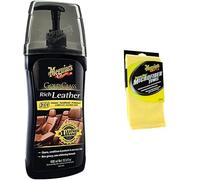 Meguiar's G17914EU Gold Class Riche 3en1 Nettoyant, Conditionneur, Protecteur - Avec Serviette Microfibre Nettoyage Voiture Supreme Shine 1 Pièce