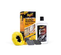 Meguiar's G1900UK Kit Rénovation Phares et Optiques - Restaure la Clarté et la Brillance des Phares de Voitures