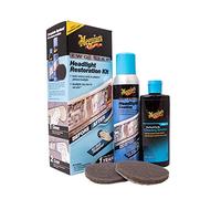 Meguiar's G2970EU Kit rénovation phares et optiques 2 étapes - 115 ML + 3 Accessoires