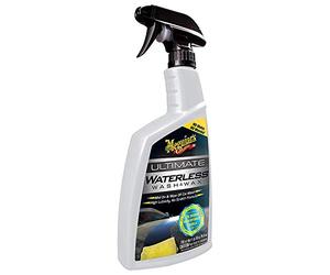 Meguiar's G3626F Spray Shampoing et Cire sans Eau Wash & Wax - Nettoyage Rapide - Voiture Tout-en-Un - 768ml