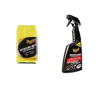 Meguiar's Gant de Finition Detailing Mitt X1804EU & G4116F Natural Shine Plastiques Intérieurs - 473 ML