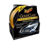 Meguiar's Gold Class Carnauba Plus Premium Paste Wax 311g - Mélange de polymères et de carnauba longue durée pour une brillance profonde et un fini réfléchissant, sûr pour peinture vernie et brillante