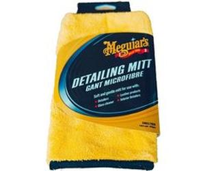 Meguiar's Mentonnière Mitaines en microfibre jaune G