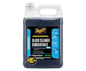 Meguiar's Nettoyant concentré Professionnel pour vitres D12001 - Nettoyant pour vitres de Force Professionnelle pour Une Brillance sans Traces et sans résidus, 3,6 l
