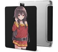 Megumin Konosuba : Bénédiction De Dieu Sur Ce Monde Merveilleux Étui Pour Ipad Pro 2021 Avec Plumier, Résistant Aux Chocs, Mise En Veille/Réveil Automatique, Housse De Protection Transparente Pour Tab