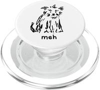 Meh Scruffy Chien pour Les Amoureux des Animaux de Compagnie PopSockets PopGrip pour MagSafe