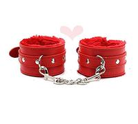 MeHam Bracelet bracelet en peluche rouge couple, cadeau couple